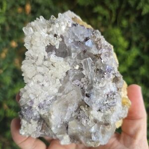 Fluorite W Calcite & Sphalerite Cave In Rock Illinois